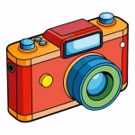 illustration vectorielle style dessin anime camera 761413 4235